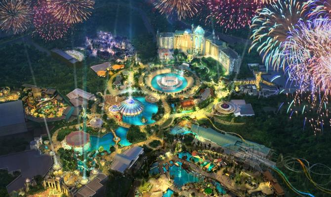 O Epic Universe é o quarto parque temático do Universal Orlando Resort