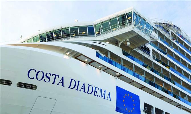 Costa Diadema seguirá do Mediterrâneo para o Oriente Médio