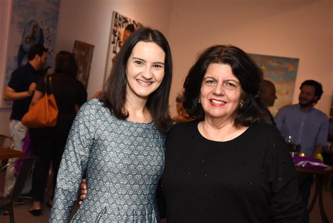 Daniela Bergamini, da Imaginadora, e Jussara Haddad, do Visit USA