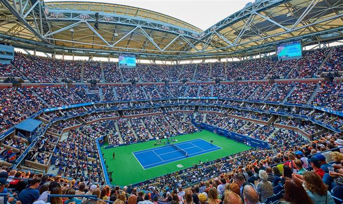 O US Open deverá levar mais de 700 mil fãs ao Queens entre 26 de agosto e 8 de setembro <br/><br/> 