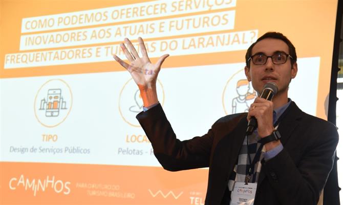 Germano Guimarães, do projeto Viva o Laranjal, de Pelotas (RS)