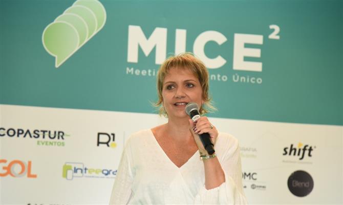 Roberta Nonis, da Evento Único, organizadora do Mice 2 Meeting