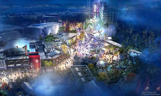 Avengers Campus será inaugurado na Disney Paris e Califórnia em 2020