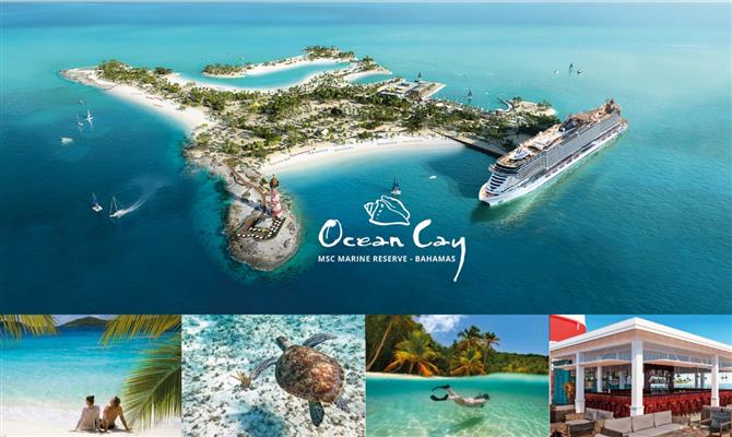 Ocean Cay MSC Marine Reserve: Ilha privativa da MSC nas Bahamas