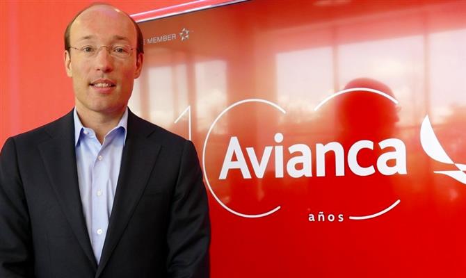O CEO da Avianca, Anko van der Werff
