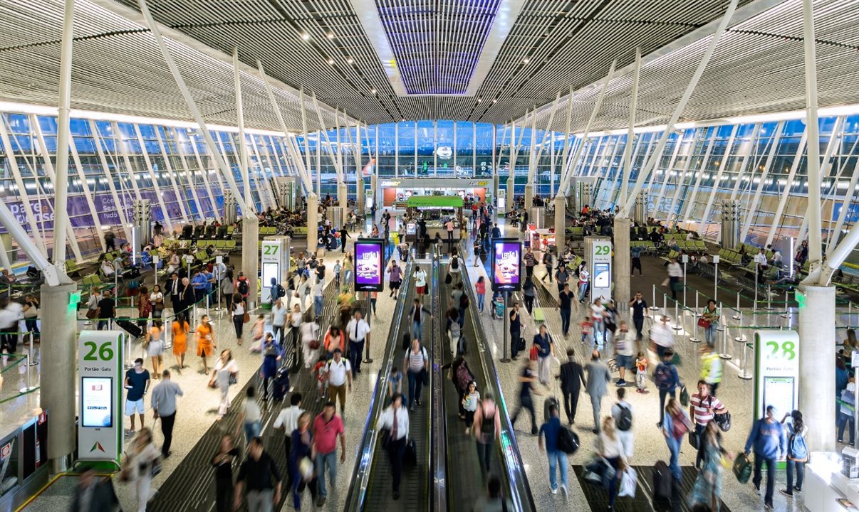 Aeroporto Internacional de Brasília ganhou destaque na premiação realizada nessa terça-feira (24)