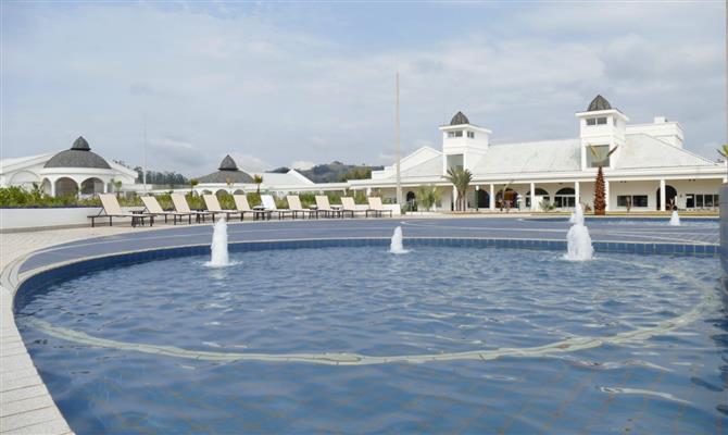 Complexo Jurema Águas Quentes disponibiliza dez piscinas