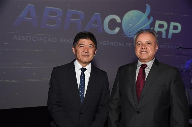 Gervásio Tanabe e Carlos Prado, da Abracorp
