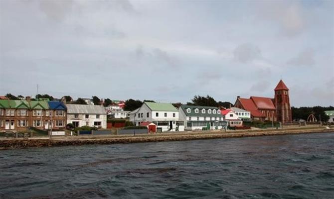 Capital das Malvinas, Stanley tem pouco mais de dois mil habitantes