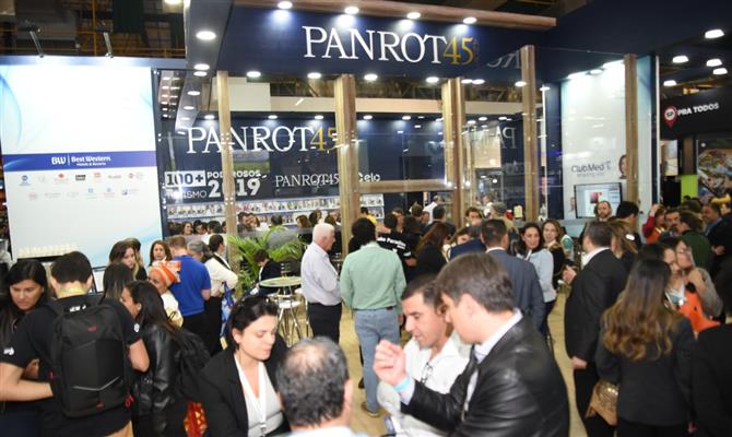 Maior estande individual da Abav Expo, o PANROTAS apresenta muitas ativações 