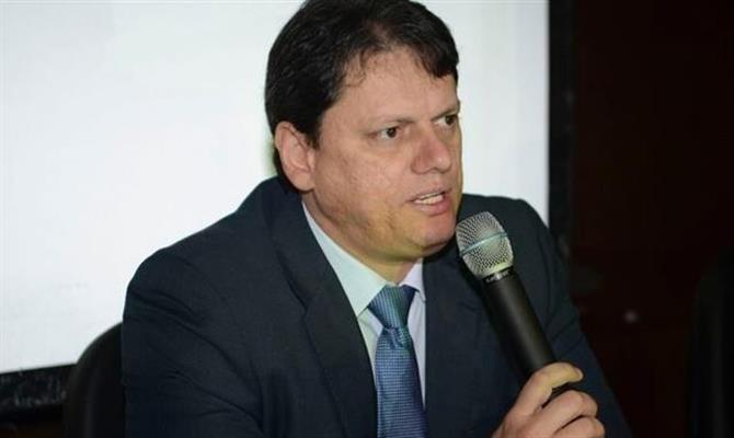 Ministro da Infraestrutura, Tarcísio de Freitas