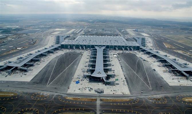 Novo Aeroporto de Istambul terá capacidade para 200 milhões de pax por ano