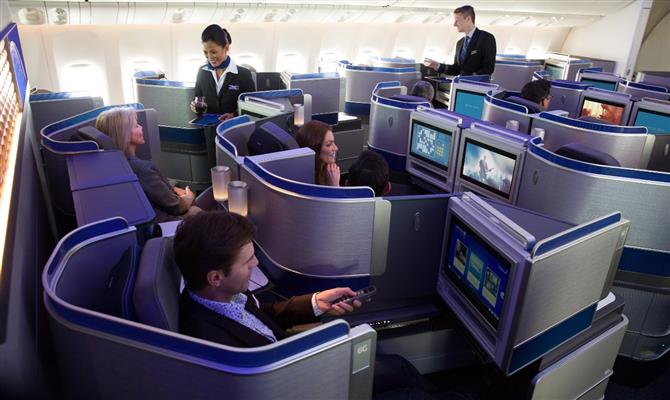 Classe executiva United Polaris