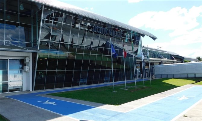 Aeroporto de Joinville, em Santa Catarina
