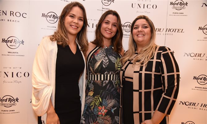 Beatriz Barbosa, Jessica Bueno e Carla Cecchele, da RCD Hotels