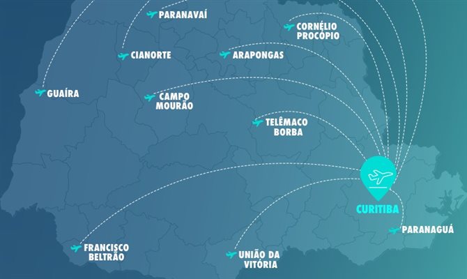 Cidades do interior do Paraná ganham novas ligações com a capital
