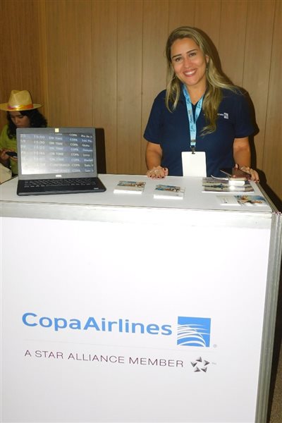 Alzira Ribeiro, da Copa Airlines