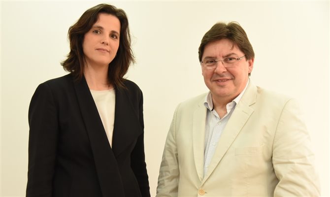 Ana Biselli Aidar e Sérgio Souza