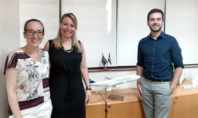 Bruna Herbetta, Thais Jareno e Rafael Dantas, novos colaboradores da SAA