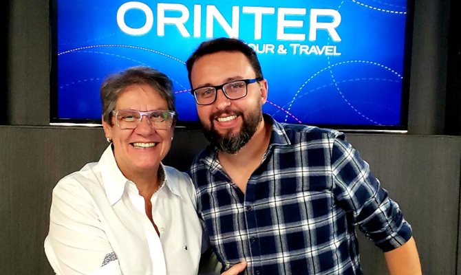 Ana Maria Berto e Roberto Sanches, diretores da Orinter