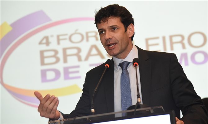 O ministro do Turismo, Marcelo Alvaro Antonio
