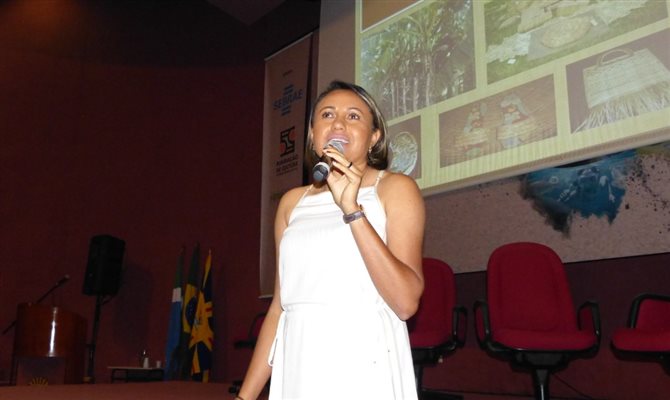 Luciana Balbino, consultora de Turismo de base comunitária e coordenadora do projeto turístico de Chã de Jardim
