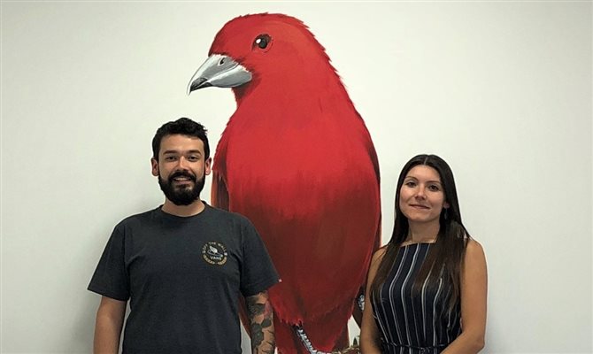 Raphael Bello e Helena Marinho, sócios da Bird Viagens
