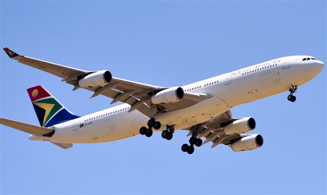 Governo africano renuncia controle da South African Airways