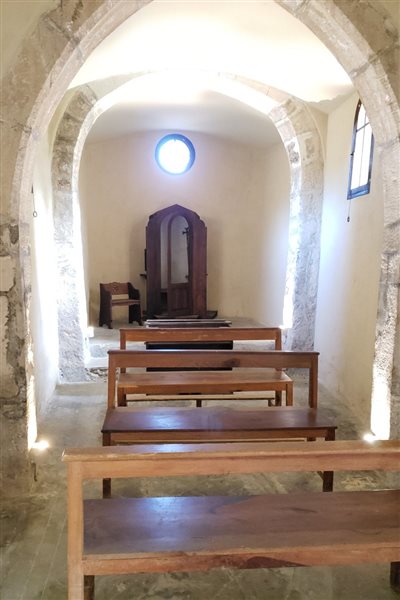 Pere Ventura Wines: local abriga uma capela do século IX
