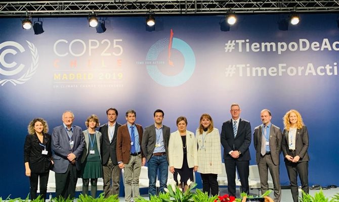 Gloria Guevara abriu o painel na COP 25