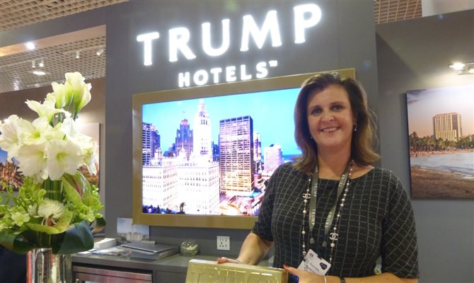 Suzie Mills, VP regional da Trump Hotels em Nova York