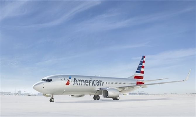 American Airlines registra US$ 571 milhões no quarto trimestre