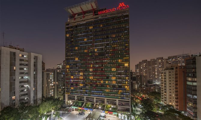 Maksoud Plaza, um dos hotéis mais conhecidos do Brasil