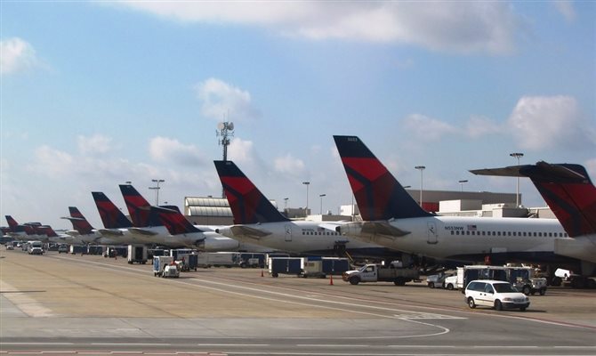 Delta Air Lines é uma das maiores empresas aéreas dos Estados Unidos