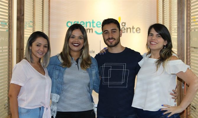Bianca Cruz, Ana Sousa, Jorge Silva e Danielle Munno formam a nova equipe