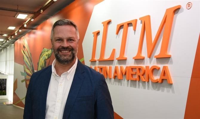 Simon Mayle, diretor da ILTM Latin America, promete expositores e buyers de peso na edição 2021