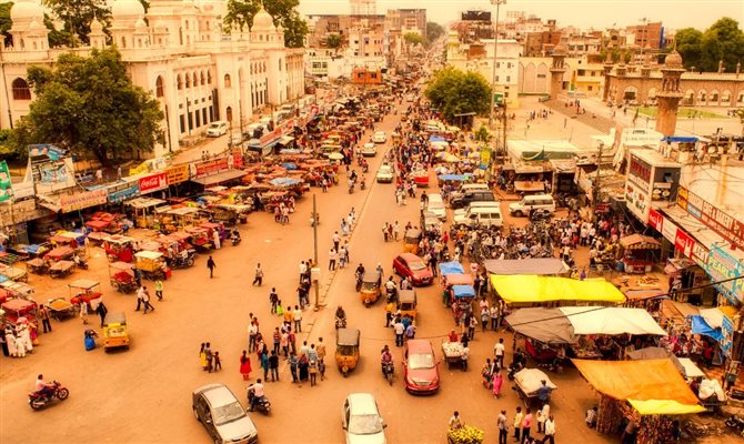 A cidade de Hyderabad, na Índia, ocupa a primeira posição do ranking