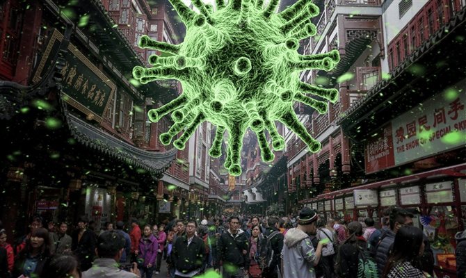 Propagação do novo coronavírus teve início em Wuhan, na China