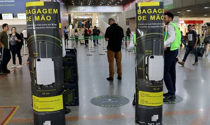 Movimentação no Aeroporto Internacional de Brasília