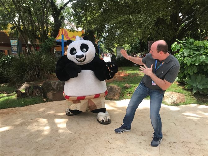 Kung Fu Panda e Fernando Fiszbein