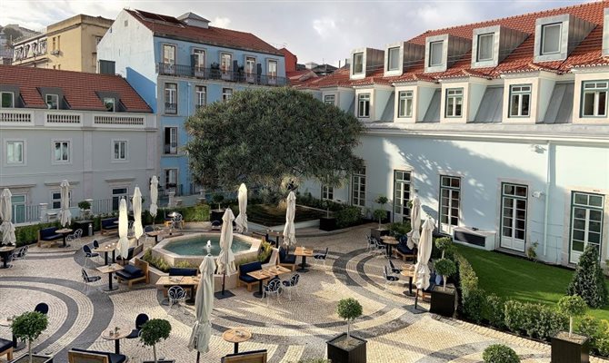 Hotel está instalado numa construção da primeira metade do século XVI