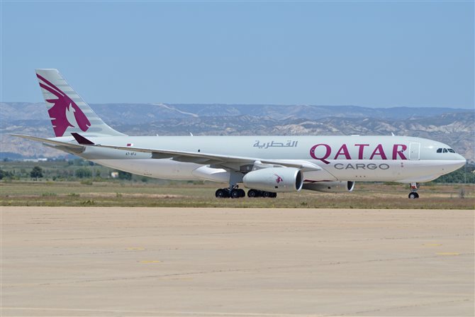 A Qatar Airways Cargo trocou maior parte de sua frota ULD pelos contêineres resistentes ao fogo da Safran