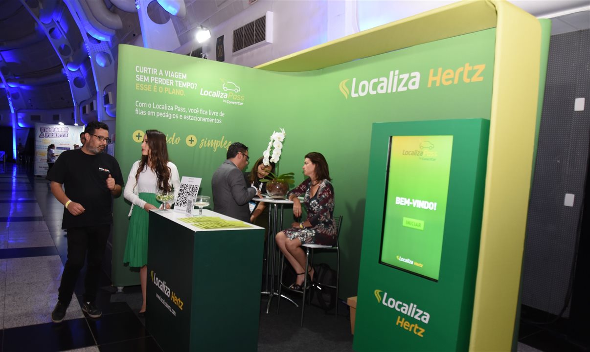 O Localiza Pass by ConectCar está sendo apresentado aos parceiros e clientes da companhia no maior evento corporativo do País