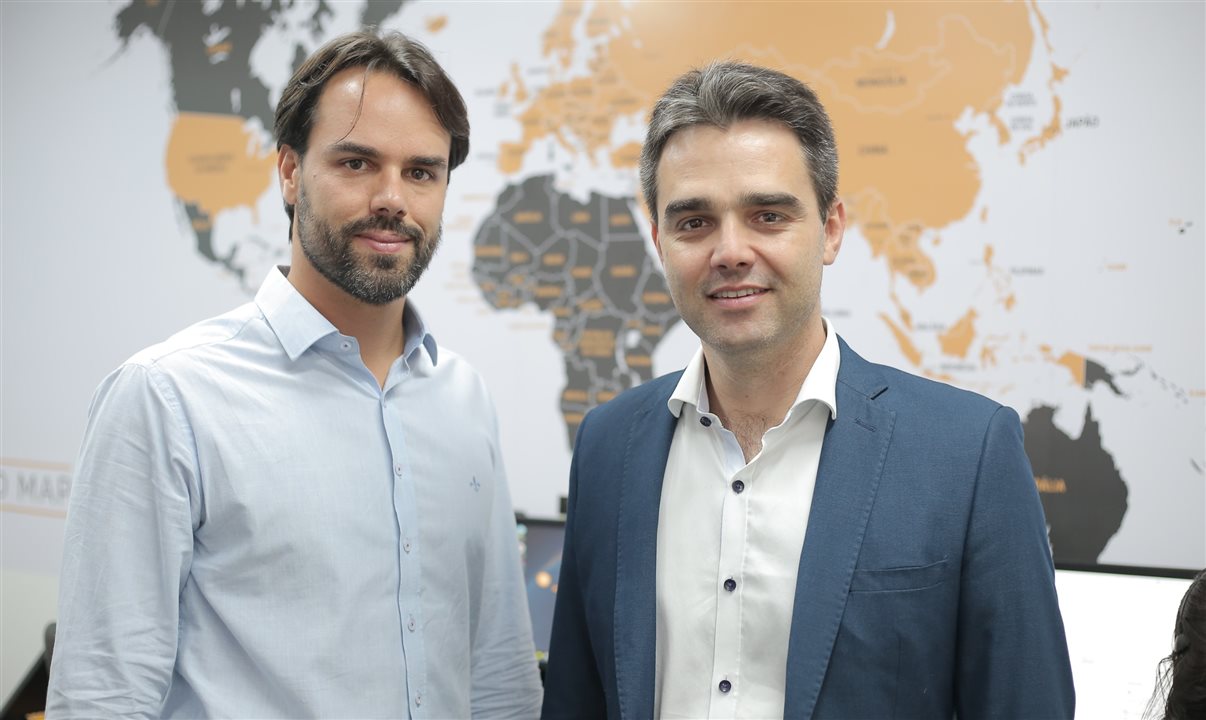 Eduardo Vasconcelos, CEO da BTM, e Francisco Vianna, CEO da Trade
