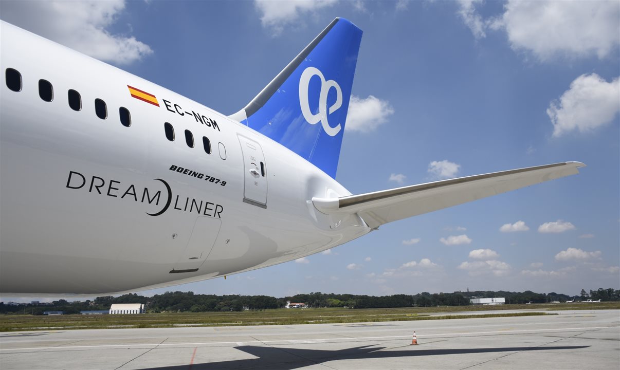 A Air Europa já retomou a rota São Paulo - Madri e deve voltar a operar em outros destinos nacionais até o final do ano