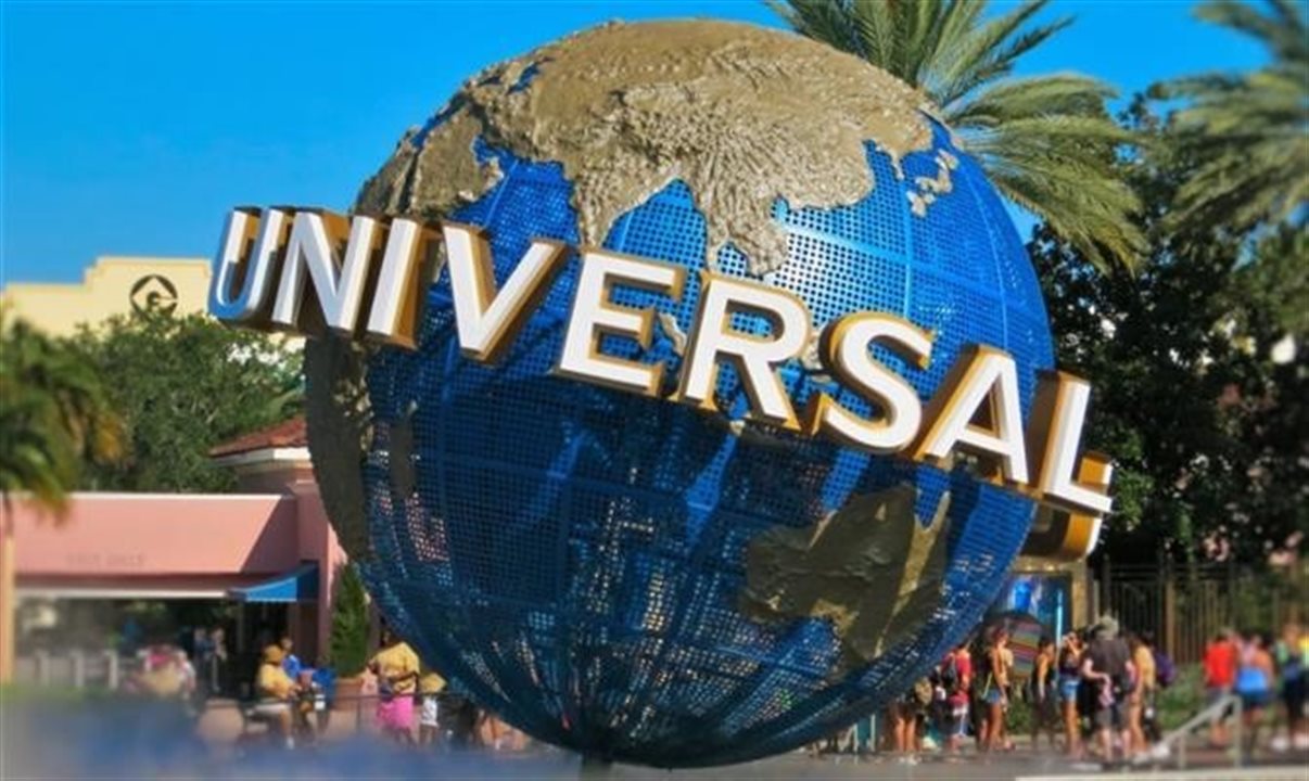 As experiências online incluem visitas aos parques do Universal Orlando