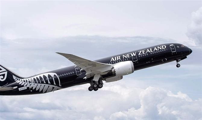 Air New Zealand é considerada companhia aérea mais segura do mundo em 2022 pelo Airline Ratings
