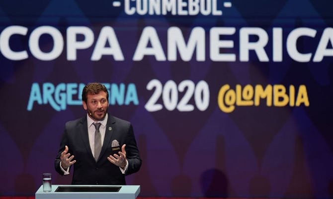 Argentina e Colômbia, depois só Argentina, seriam as sedes da Copa América 2021 inicialmente