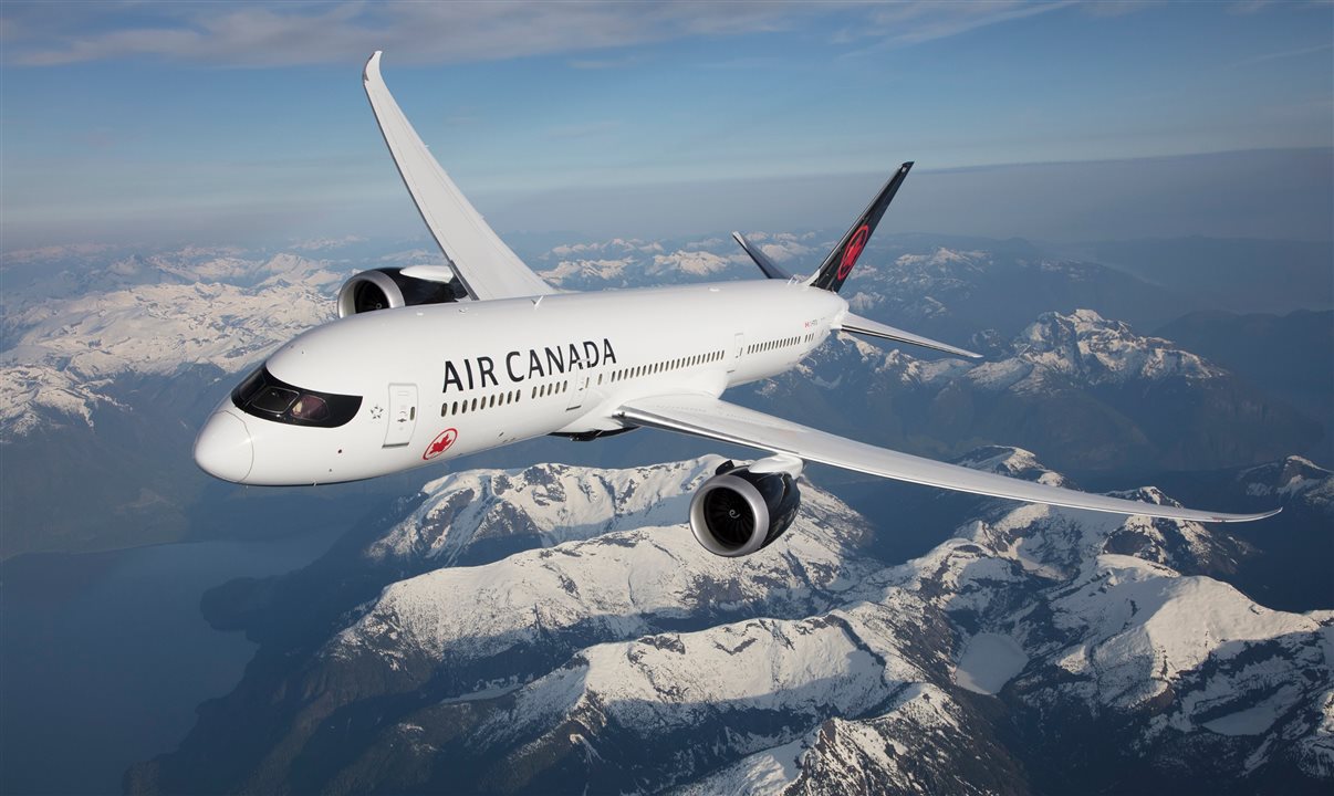 Air Canada volta a operar hoje (3) rota entre São Paulo e Toronto