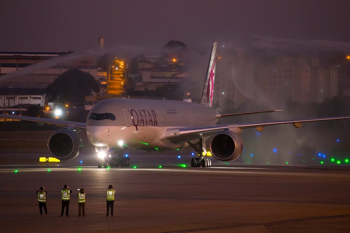 A350-1000 da Qatar Airways